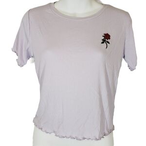 ☀ Wild Fable Women's Short Sleeve Lilac T-Shirt Sz L